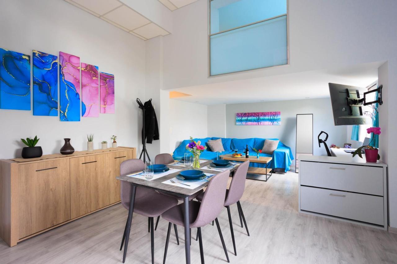 Electra Modern Apartment With Cozy Garden Iraklio Eksteriør bilde