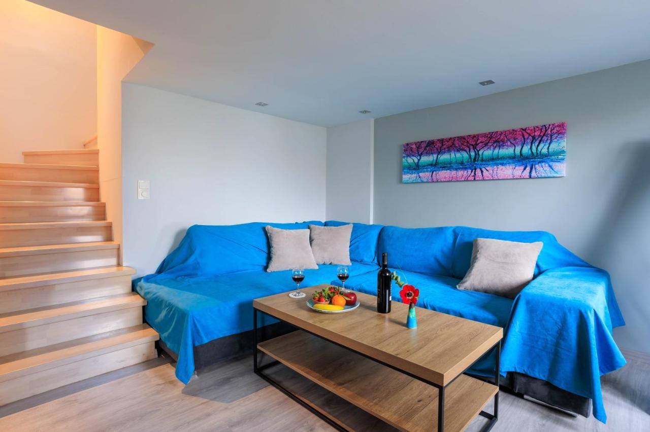 Electra Modern Apartment With Cozy Garden Iraklio Eksteriør bilde