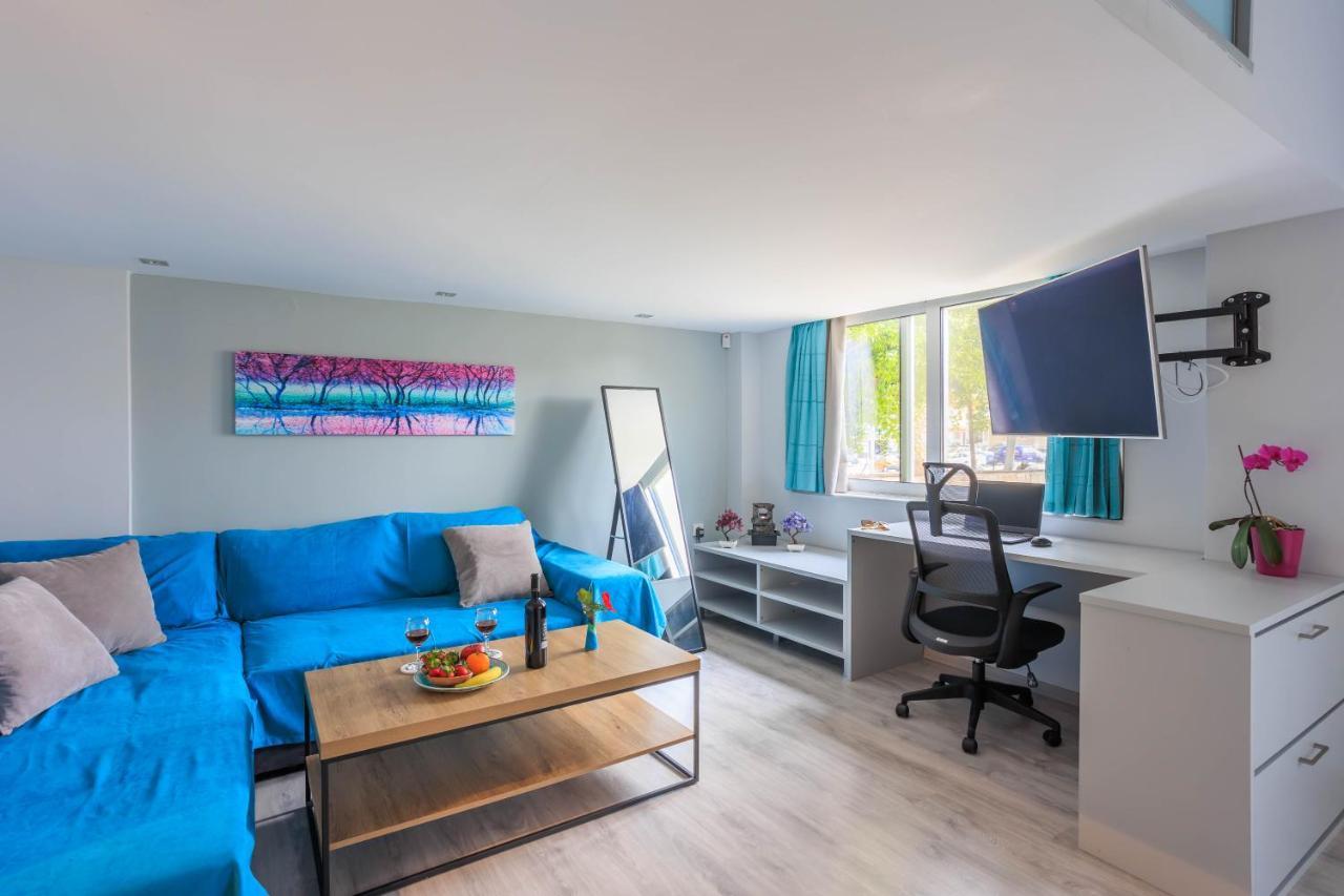 Electra Modern Apartment With Cozy Garden Iraklio Eksteriør bilde